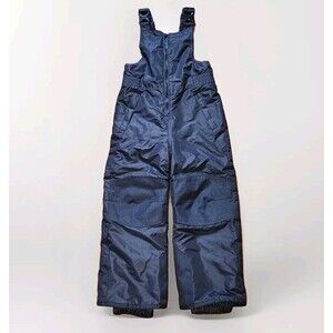 Champion Snow Bibs Pants Boys Girls Size XS 4/5 Black